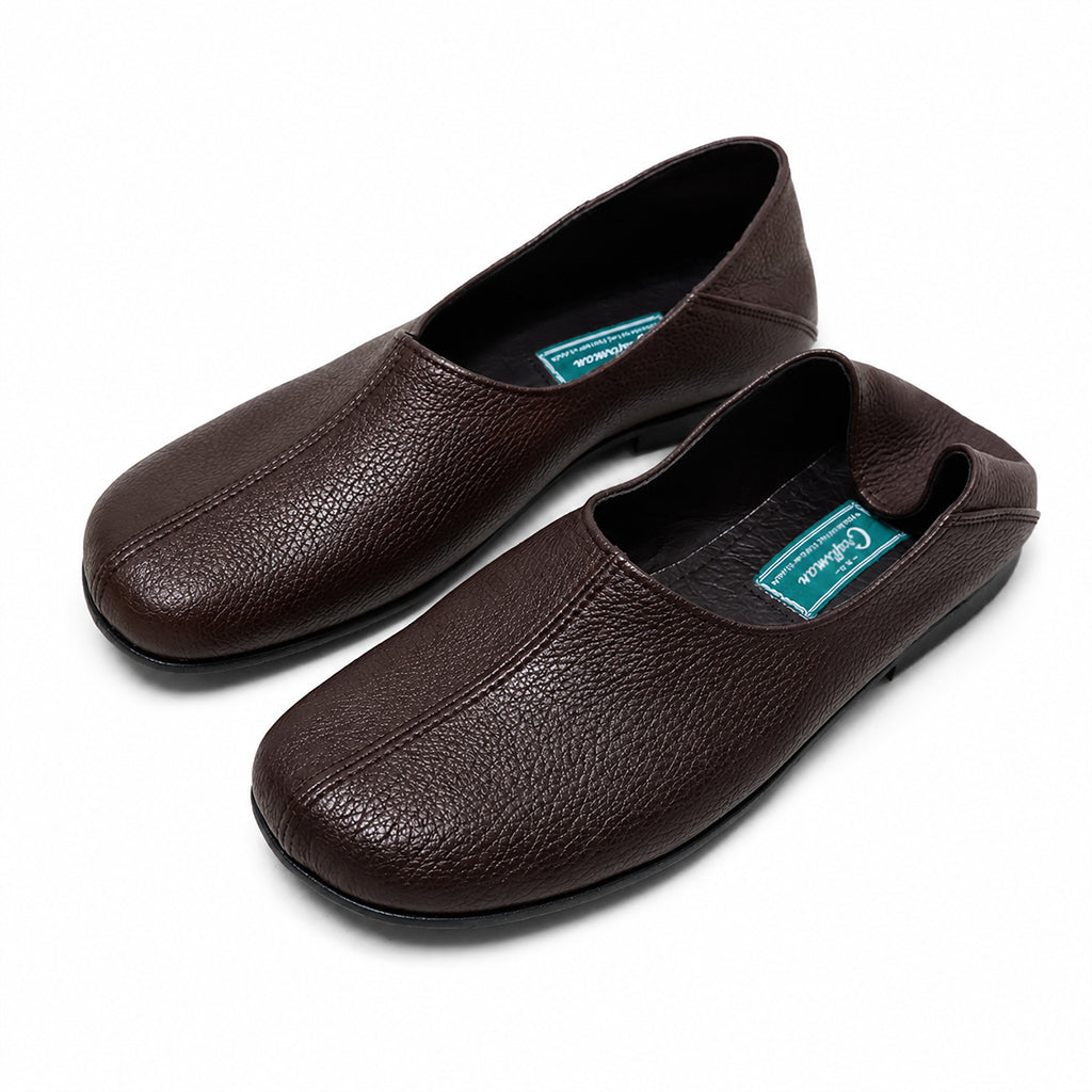 Collapsible Leather Mules (Pre-Order)