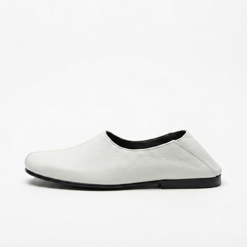 Collapsible Leather Mules (Pre-Order)